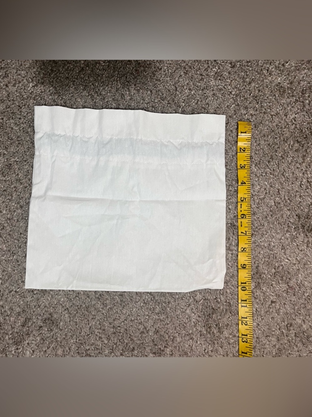#13 COACH Drawstring Dust Bag in White - Picture 3 of 3